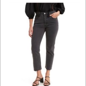 Women’s Levi 501 cropped skinny jeans